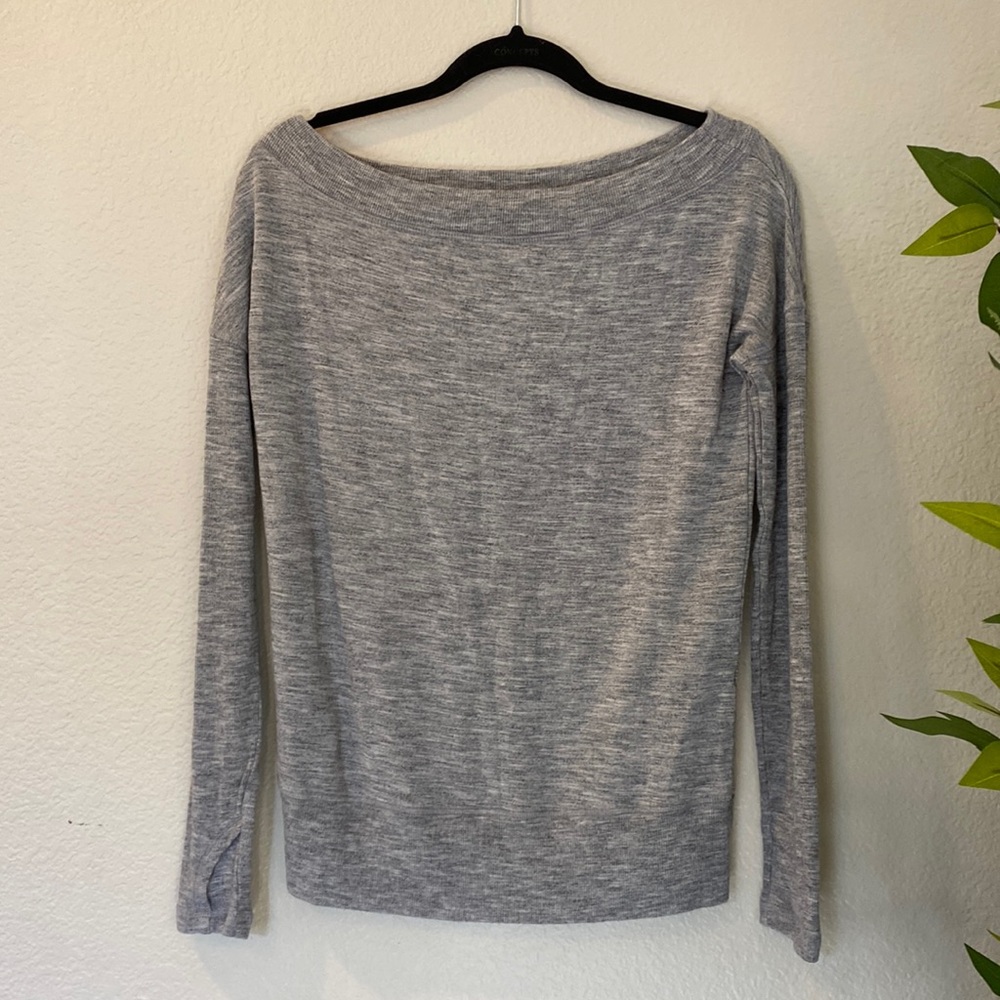 athleta Studio Barre off shoulder sweater | size XS